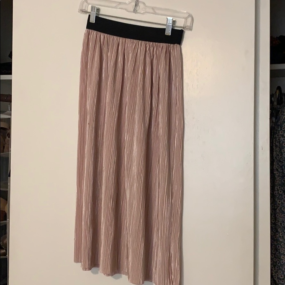 Shimmery Crinkle Skirt
